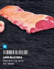 Oferta de Lomo Bajo Vaca en Makro