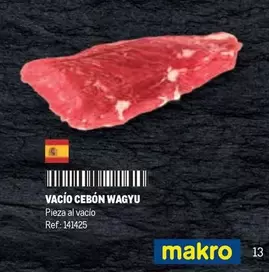 Oferta de Makro - Vacío Cebón Wagyu en Makro