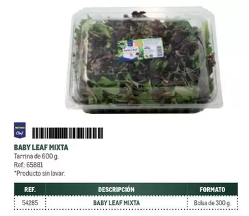 Oferta de Mixta - Baby Leaf en Makro