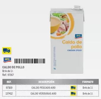 Oferta de Aro - Caldo De Pollo en Makro