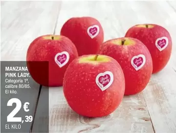 Oferta de Pink Lady - Manzana por 2,39€ en E.Leclerc