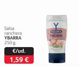 Oferta de Ybarra - Salsa Ranchera por 1,59€ en Gros Mercat