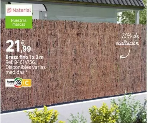 Oferta de Brezo Fino 1x 3 M por 21,99€ en Leroy Merlin