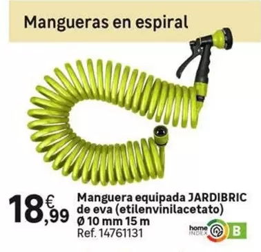 Oferta de Jardibric - Manguera Equipada De Eva (etilenvinilacetato) Ø 10 Mm 15 M  por 18,99€ en Leroy Merlin