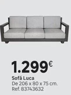 Oferta de Sofá Luca por 1299€ en Leroy Merlin