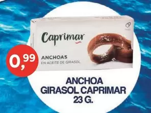 Oferta de Caprimar - Anchoa Girasol por 0,99€ en Suma Supermercados
