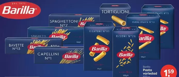 Oferta de Barilla - Pasta por 1,59€ en Suma Supermercados