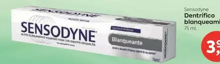 Oferta de Sensodyne - Dentifrico Blanqueam por 3,99€ en Suma Supermercados