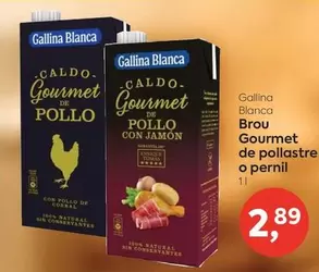 Oferta de Gourmet - Gallina Blanca  De Pollastre O Pernil por 2,89€ en Suma Supermercados