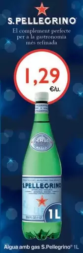 Oferta de Aigua Amb Gas por 1,29€ en Suma Supermercados