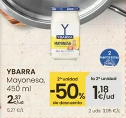 Oferta de Ybarra - Mayonesa por 2,37€ en Eroski