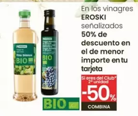 Oferta de Eroski - En Los Vinagres Senalizados en Eroski