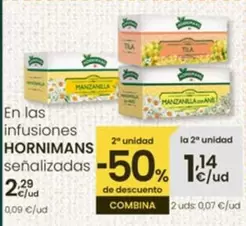 Oferta de Hornimans - Infusiones por 2,29€ en Eroski