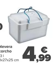 Oferta de Nevera Corcho por 4,99€ en Carrefour Market