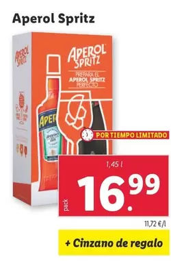 Oferta de Aperol - Spritz por 16,99€ en Lidl