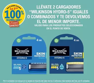 Oferta de Wilkinson - Llevate 2 Cargadores en E.Leclerc