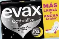 Oferta de Evax  - En Compresas Cottonlike Noche Y Noche Extra en Carrefour