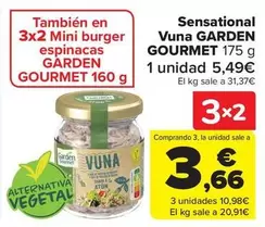 Oferta de Garden Gourmet - Sensational Vuna en Carrefour