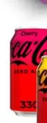 Oferta de Coca-Cola - Refresco Zero Cherry, Zero Limón O Zero Lima por 0,92€ en Carrefour