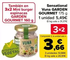 Oferta de Garden Gourmet - Sensational Vuna en Carrefour