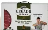 Oferta de Legado ElPozo - Maletín De Jamón  15 Sobres De 50 G (1)  O Paleta  15 Sobres De 55 G (2)  De Cebo Ibérico 50%  Raza Ibérica   por 45€ en Carrefour