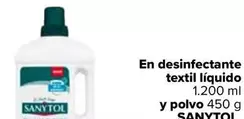 Oferta de Sanytol - En Desinfectante Textil Líquido Y Polvo en Carrefour
