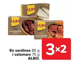 Oferta de Albo - En Sardinas Y Calamares en Carrefour