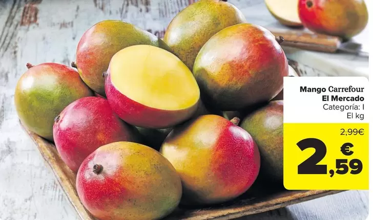 Oferta de Carrefour - Mango El Mercado por 2,59€ en Carrefour