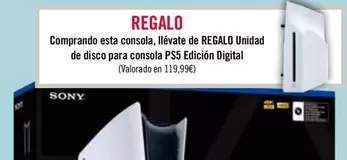 Oferta de Sony - Consola Pro por 799€ en Carrefour