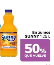 Oferta de Sunny - En Zumos 125 L en Carrefour