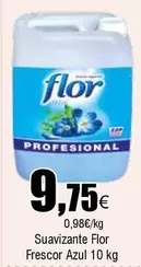 Oferta de Flor - Suavizante Frescor Azul por 9,75€ en Froiz
