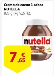 Oferta de Nutella - Crema De Cacao 1 Sabor por 7,65€ en Alcampo