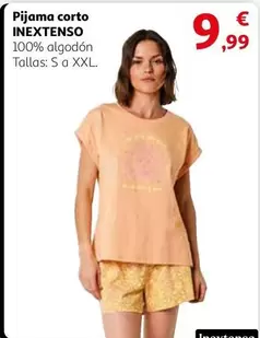 Oferta de Inextenso - Pijama Corto por 9,99€ en Alcampo