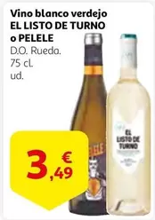 Oferta de Blanco - Vino  Verdejo por 3,49€ en Alcampo