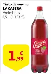 Oferta de La Casera - Tinto De Verano por 1,99€ en Alcampo