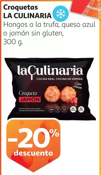 Oferta de La Culinaria - Croquetas en Alcampo