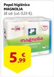 Oferta de Magnolia - Papel Higiénico por 5,99€ en Alcampo