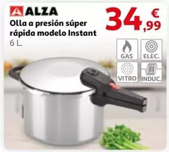 Oferta de Alza - Olla A Presion Super Rapida Modelo Instant por 34,99€ en Alcampo
