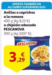 Oferta de Pescanova - Anillas O Caprichos A La Romana por 3,29€ en Alcampo