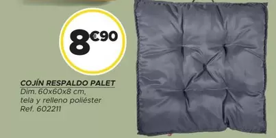 Oferta de Cojín Respaldo Palet por 8,9€ en GiFi