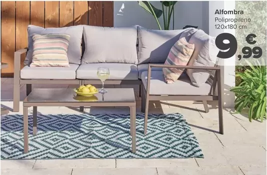 Oferta de Alfombra por 9,99€ en Carrefour