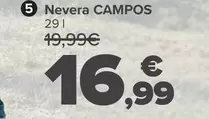 Oferta de Campos - Nevera  por 16,99€ en Carrefour