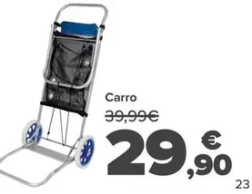 Oferta de Carro por 29,9€ en Carrefour