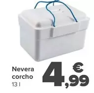 Oferta de Nevera Corcho por 4,99€ en Carrefour