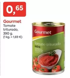 Oferta de Gourmet - Tomate Triturado por 0,65€ en Suma Supermercados