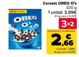 Oferta de Oreo - Cereales  O’s en Carrefour