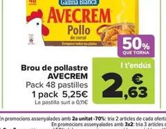 Oferta de Avecrem - Caldo De Pollo por 5,19€ en Carrefour