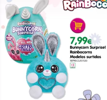 Oferta de RainBocorns - Sunnycorn Surprise! Modelos Surtidos por 7,99€ en Don Dino