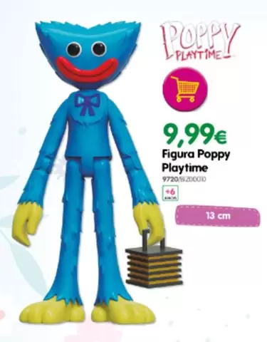 Oferta de Figura Poppy Playtime por 9,99€ en Don Dino