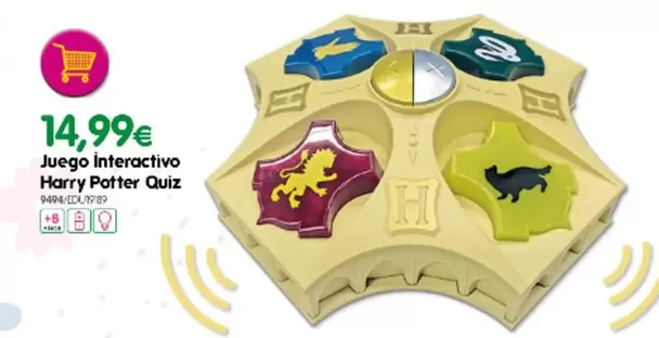 Oferta de Juego Interactivo Harry Potter Quiz por 14,99€ en Don Dino